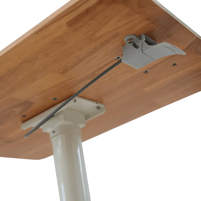 SK06-01 Natural Wood Style Pneumatic Height-Adjustable Desk